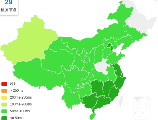 UQIDC中国香港VPS去程延迟 · 中国移动