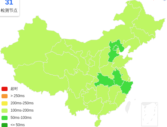 DMIT中国香港VPS去程延迟 · 中国联通