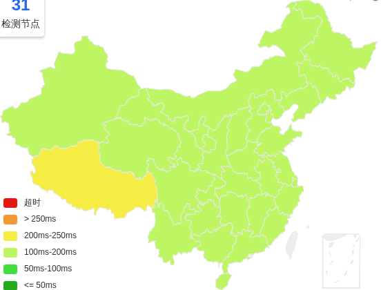 ACCK美国洛杉矶LAX PRO-ONE VPS测评:CN2 GIA/9929/CMIN2三网优化测速 中国电信去程延迟测试截图