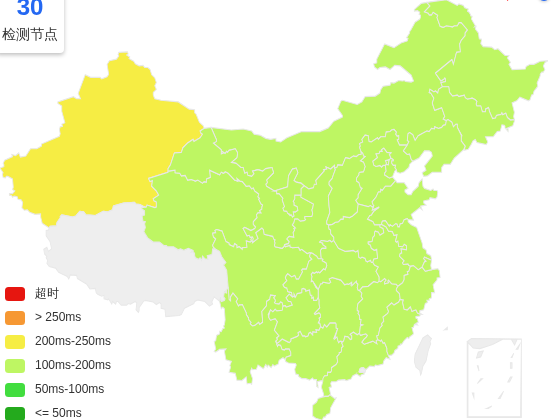 ACCK美国洛杉矶LAX PRO-ONE VPS测评:CN2 GIA/9929/CMIN2三网优化测速 中国联通去程延迟测试截图