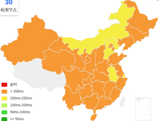 Evoxt美国纽约VPS去程延迟 · 中国联通