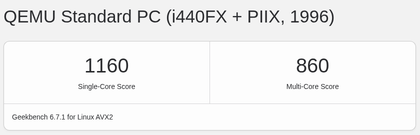 AkileCloud德国VPSGeekbench 6性能测试结果
