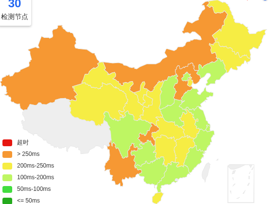 Evoxt法国巴黎VPS去程延迟 · 中国联通