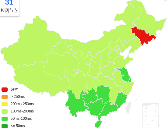 Evoxt 香港优化网络VPS测评:三网延迟、回程路由与流媒体解锁 中国移动去程延迟测试截图