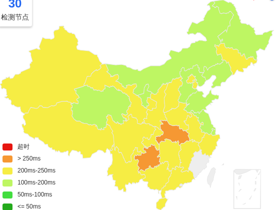 Evoxt瑞士苏黎世VPS去程延迟 · 中国电信