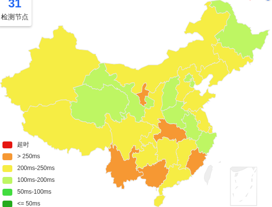 LiteServer荷兰VPS去程延迟 · 中国电信