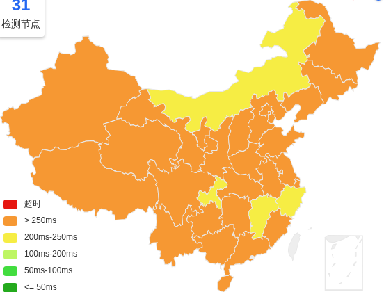 LiteServer荷兰VPS去程延迟 · 中国联通