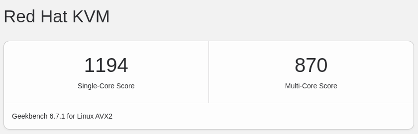 Evoxt德国法兰克福VPSGeekbench 6性能测试结果